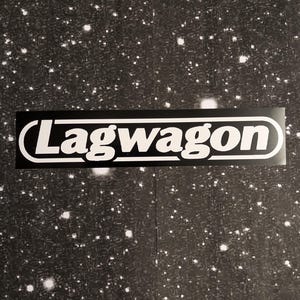 LAGWAGON パンクバンドステッカーセット New LAGWAGON Custom Punk Band Decal Sticker Vinyl Handmade