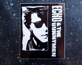 Post Punk Band Sticker 4 x 3" [Weatherproof Vinyl Bumper Decal]