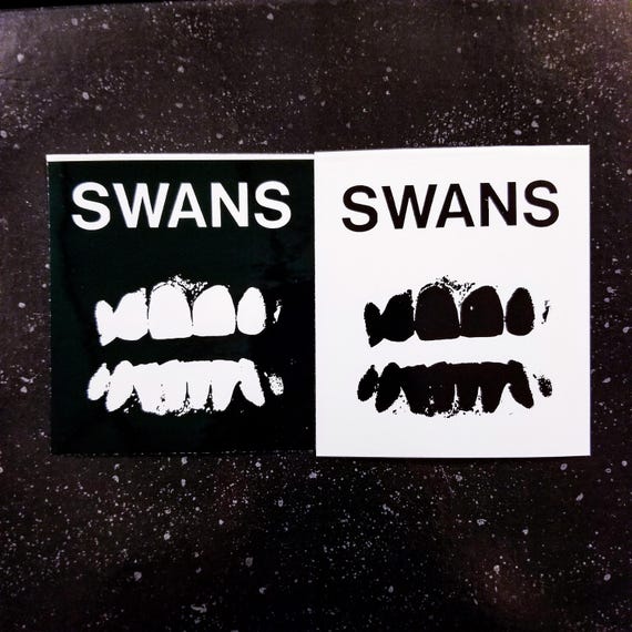 SWANS Sticker “filth” 4 X 3