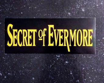 SECRET OF EVERMORE Aufkleber - 15,2 x 5,1 cm [wetterfester Vinyl-Aufkleber] [Squaresoft Enix Mana Series Seiken Densetsu Final Fantasy 4 JRpg]