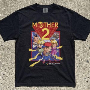 EarthBound Mother 2 Garment-Dyed Tee | Retro Super Nintendo Shirt | Vintage JRPG Gift for Gamers | Comfort Colors 1717
