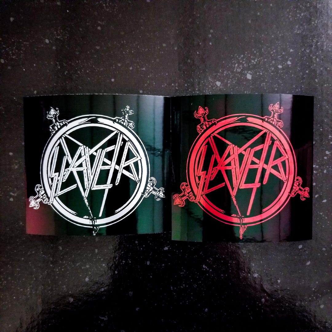 HELL AWAITS Sticker 4 X 4