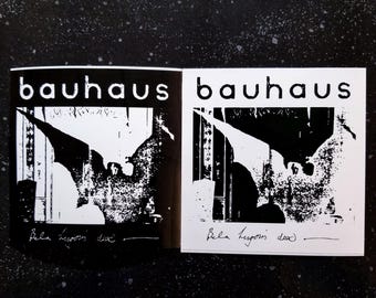 BAUHAUS “Bela Lugosi” 4 x 4&quot; [Weatherproof Vinyl Bumper Sticker / Decal] [Tradgoth Band Logo Goth Punk Metal Siouxsie Christian Death Eva O]