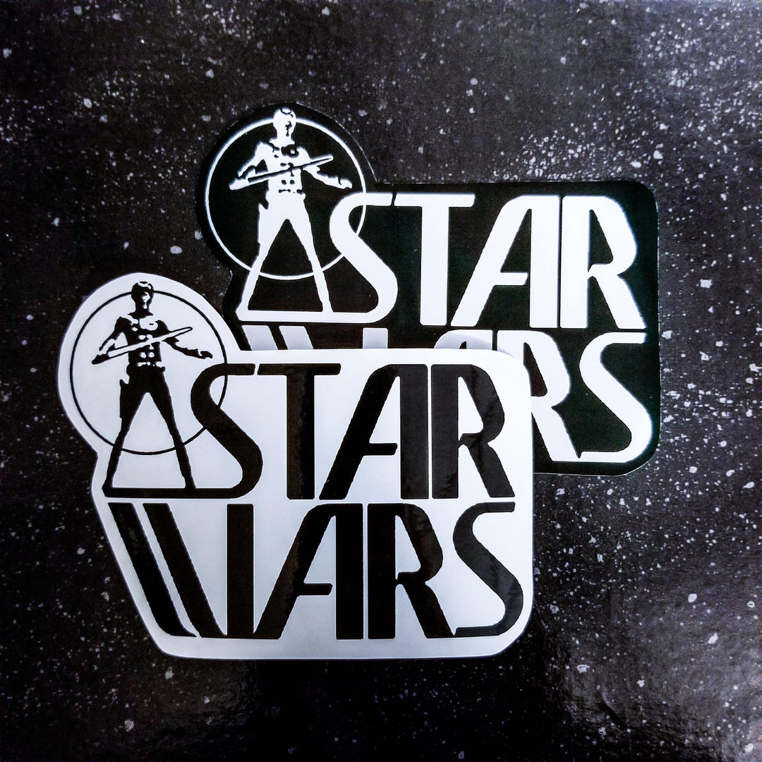 STAR WARS Sticker “prototype Logo” 5 X 4