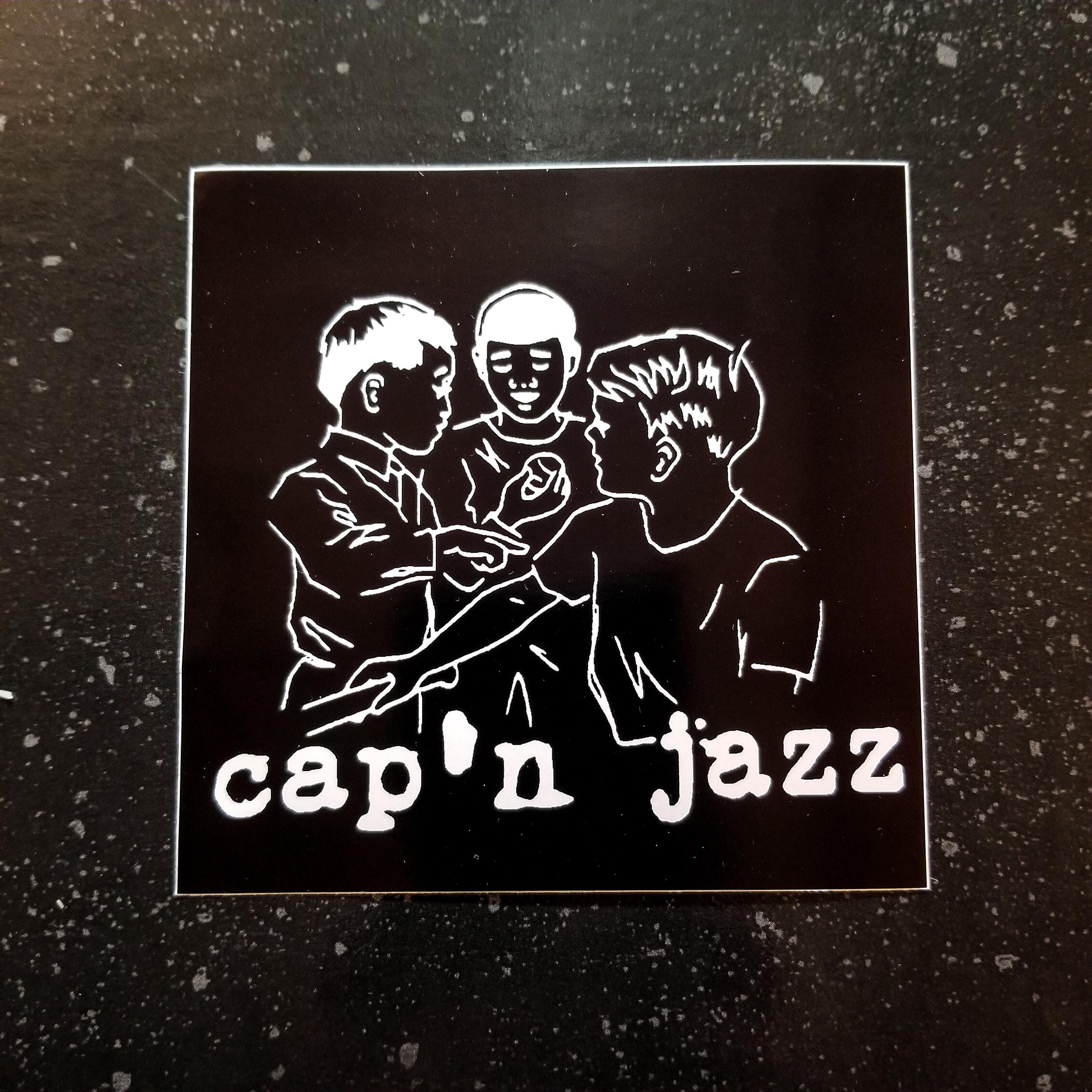 CAP'N JAZZ Sticker 4 X 4