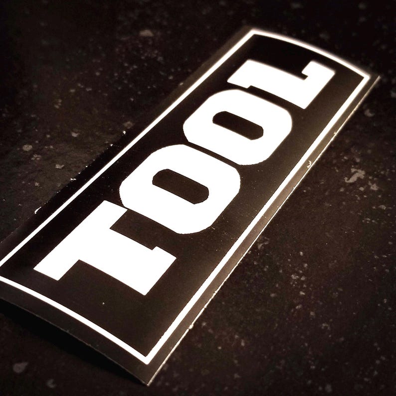 Implement Sticker 90s Progressive Metal “implement” 4 X 1.33