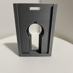 Porta-crachá com slot para token RSA, impressão 3D