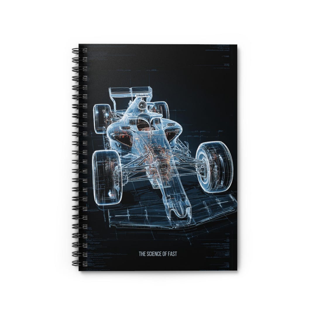 F1 Blueprint Racing Car Journal, Motorsport Notebook - Etsy Australia