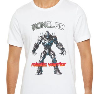 ROBOTIC T-Shirt - Futuristic Graphic Tee, Modern Tech Shirt, Cyberpunk Top, Mechanical Print, Robotics Theme Apparel