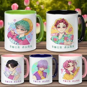 Personalized KPOP Demon Hunters Coffee Mug, Saja Boy Mug, SajaBoy Mug, KPOP Demon Hunters Fan Merch, Coffee Mug, KPOP Demon Hunters