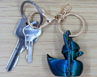 Llavero de pato vikingo: divertido y único