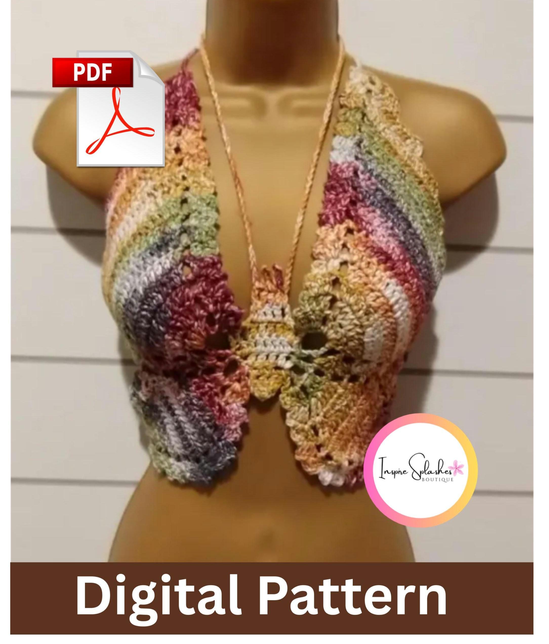 Butterfly Halter Top - Etsy