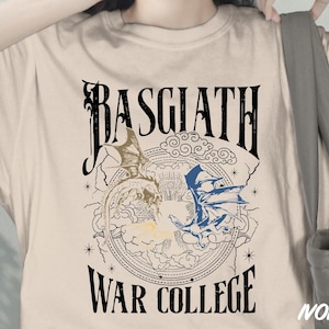 Fourth Wing Shirt, Basgiath War College Comfort Colors Shirt, The Empyrean Series Inspired Shirt, Bookish Gifts For Book Lovers