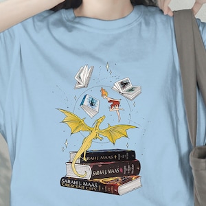 Acotar Shirt, Crescent City Book Unisex T-Shirt, Acotar Velaris Tee, Fantasy Book Inspired Shirt, Bookish Gifts For Book Lovers