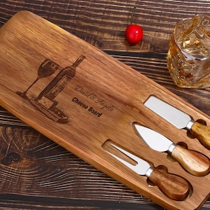 Personalized Charcuterie Board, Cutting Board, Motorhome Gift with Names, Hostess Gift for Couple, Housewarming Gift, Unique New Home Gifts
