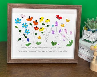 シーグラスアート あなたにプレゼント 花のある生活〜 貴方を彩るシーグラスフラワーアート | umihana