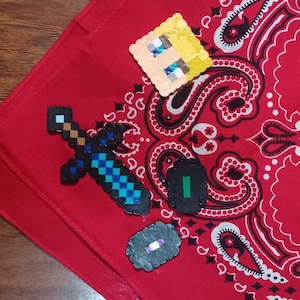 C! Character only! Dream smp charm bandanna. commission open.