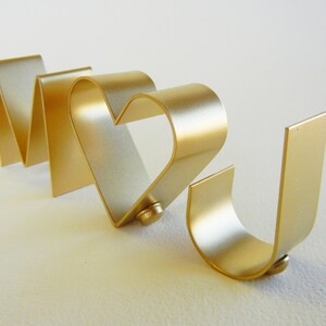 Modern Initial/Personalized Cake toppers Empire/mini Silver and Gold image 3
