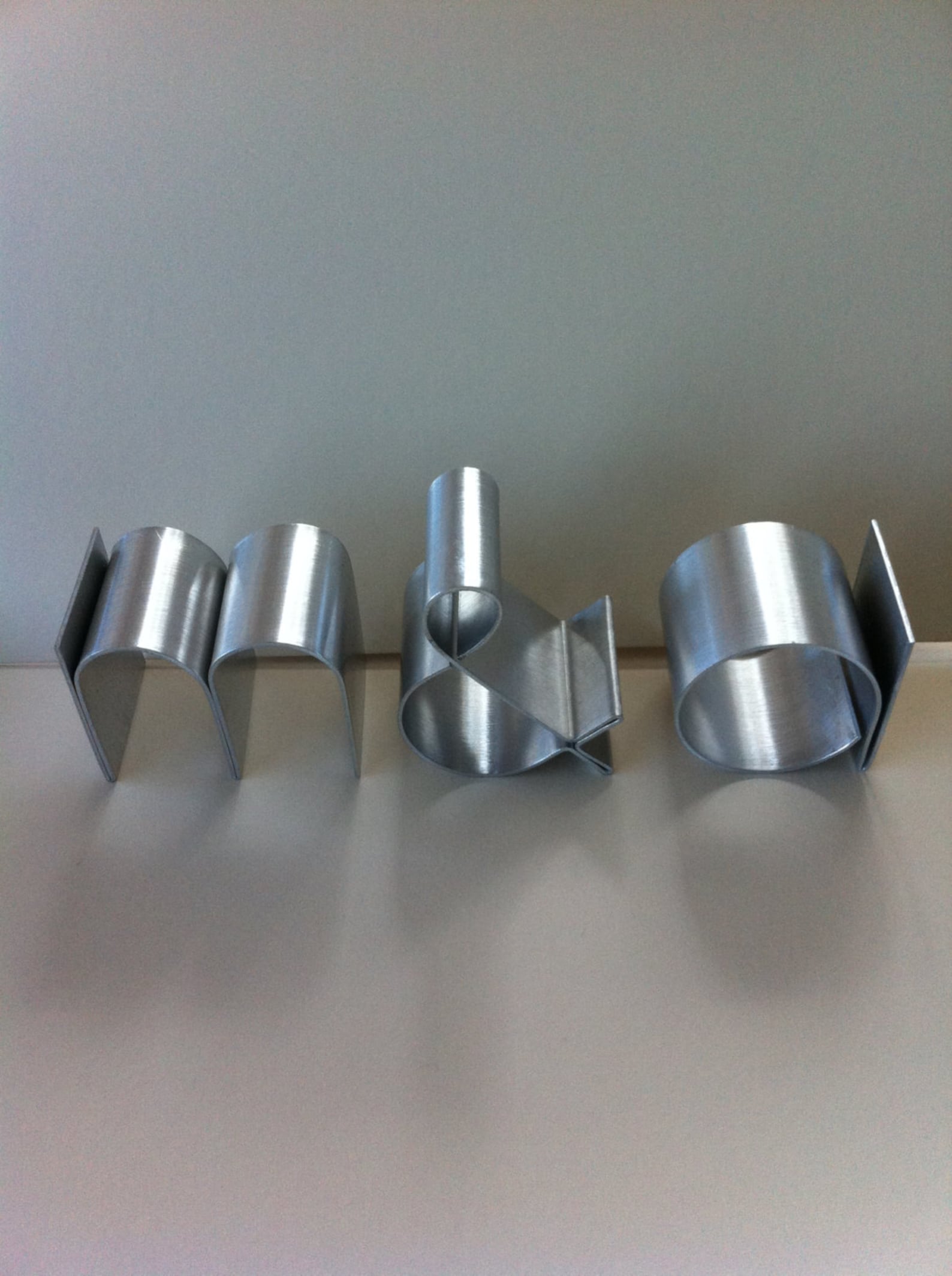Metal Inishials Metal Lowercase Letters: Freestanding Initials, Personalized Signage - Etsy