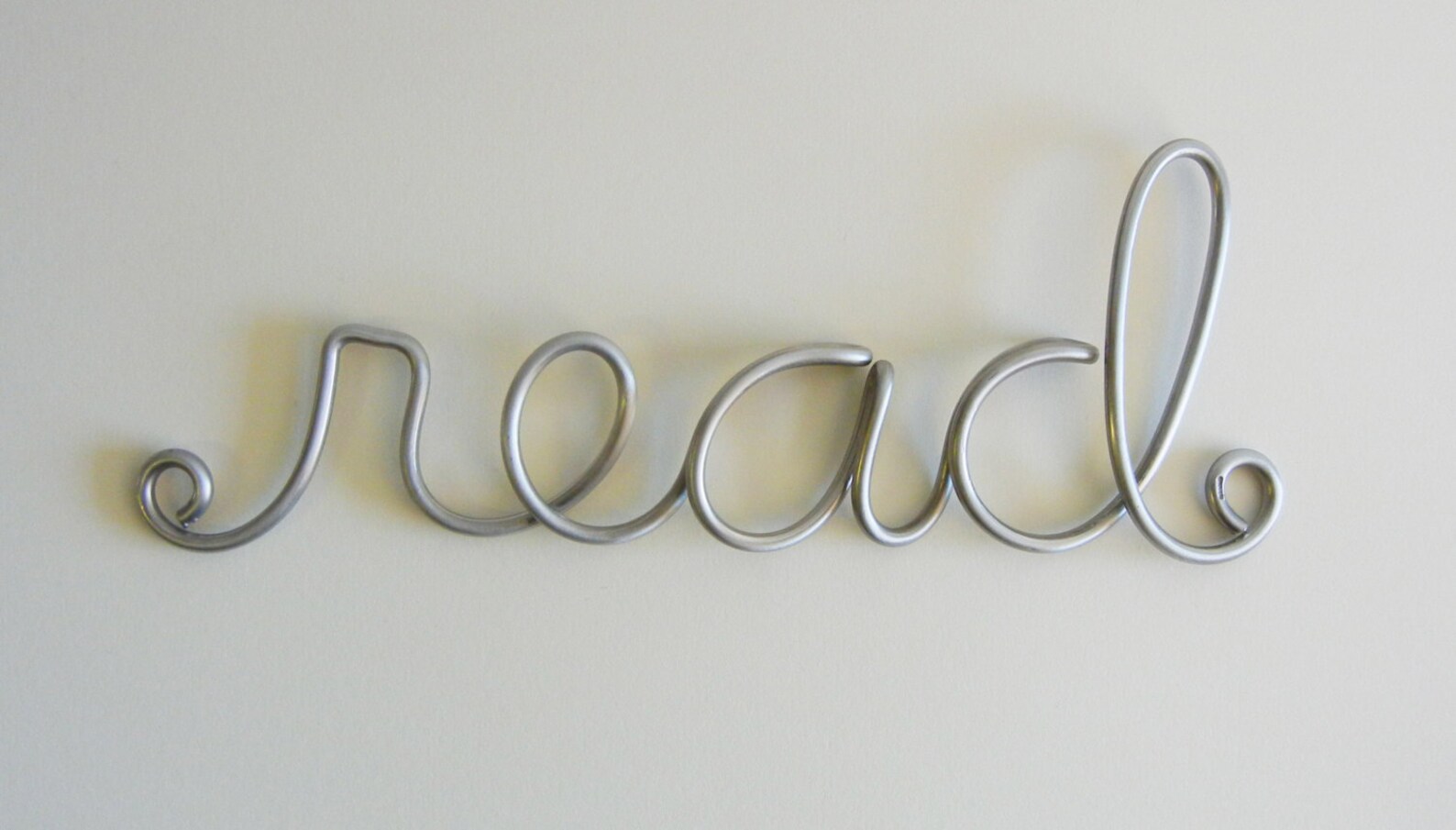 Word Sculpture in Aluminummedium Words Etsy