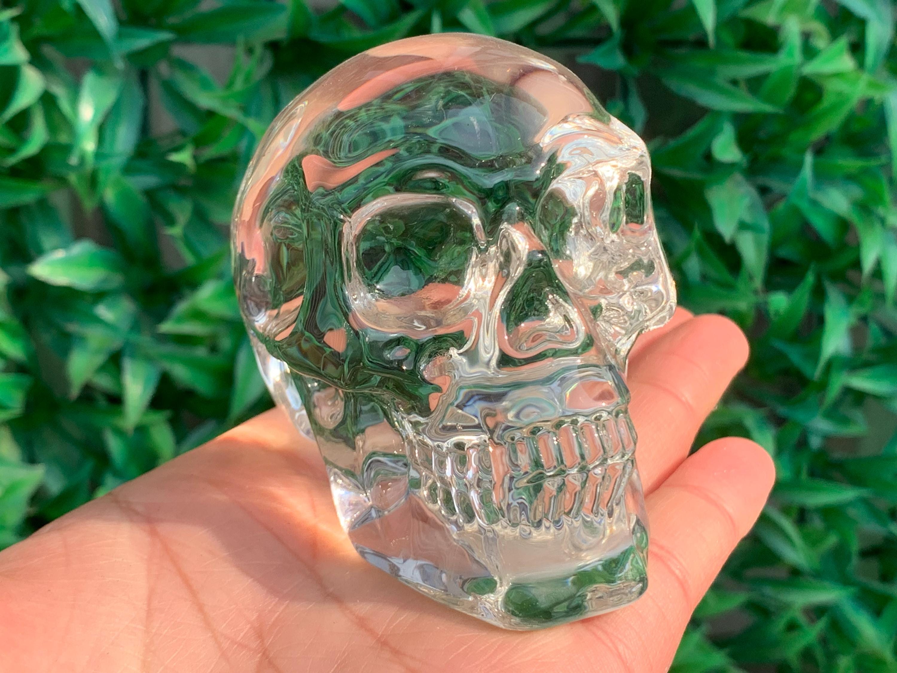 クォーツの頭蓋骨 - Etsy 日本
