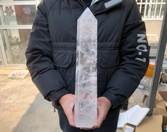 Natural Clear Quartz crystal obelisk,Quartz ,Crystal Obelisk,Crystal Tower,Wand Point,Crystal specimen,Reiki Healing,Crystal Gifts/pc