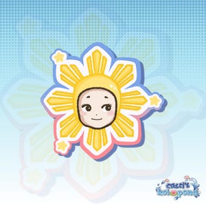 philippines baby angel vinyl sticker | cute stickers, waterproof, laptop, water bottle, journal, scrapbook, aesthetic, trinket sticker