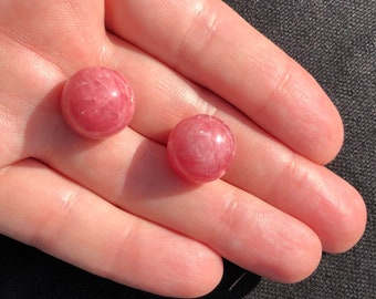 Pink Rhodochrosite Crystal Sphere: Miniature Healing Stone (16mm)