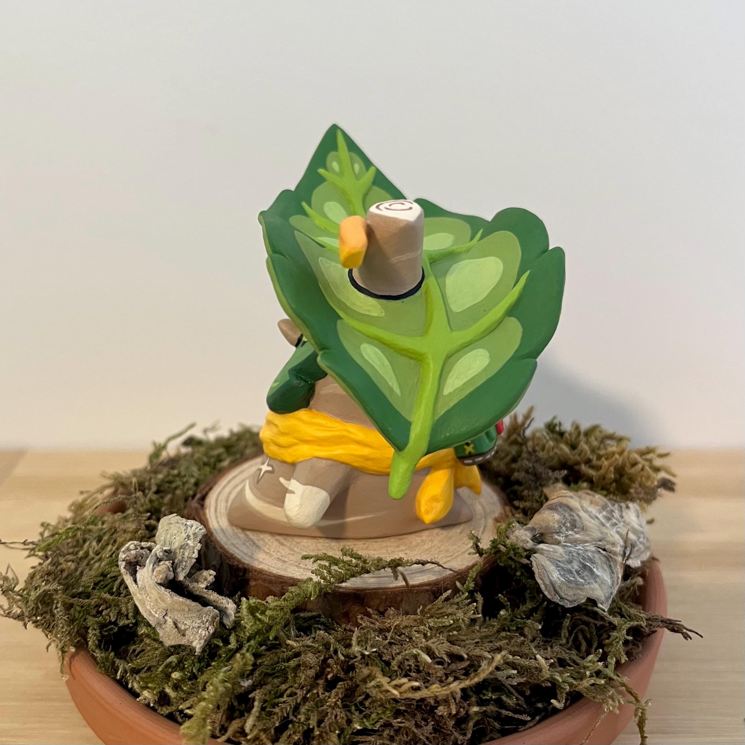 Calamo Korok Clay Figure - Handmade Zelda Hyrule Warriors: Age of
