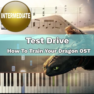 Test Drive - How to Train Your Dragon OST Piano (Piano Sheet Music) PDF | Sheet Piano | VSheet