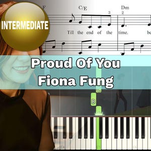 Proud Of You - Fiona Fung Piano | Sheet Piano | VSheet