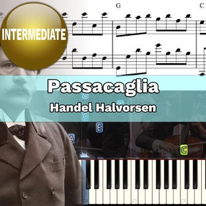 Passacaglia - Handel Halvorsen Piano (Piano Sheet Music) PDF | Sheet Piano | VSheet