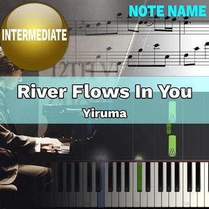 River Flows In You - Yiruma (Piano Sheet Music) PDF With Note Name | Sheet Piano | VSheet