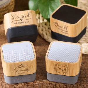 Personalized Bluetooth Speaker,Custom Bluetooth Speaker With Name,Engraved Bluetooth Speaker,Outdoor Gift For Him,Gift For Groomsmen/Dad