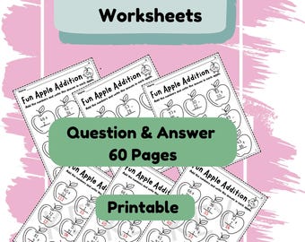 Math addition and subtraction For 1st-3rd Grade 30 worksheets with answers