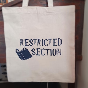 Restricted Section tote bag