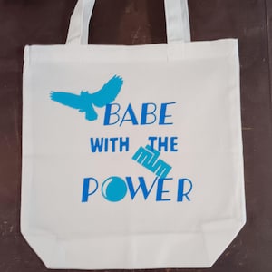 Babe With the Power Labyrinth movie tote bag
