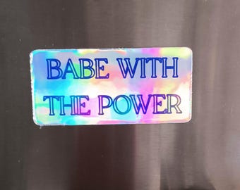 Babe With the Power Labyrinth Film Magnet