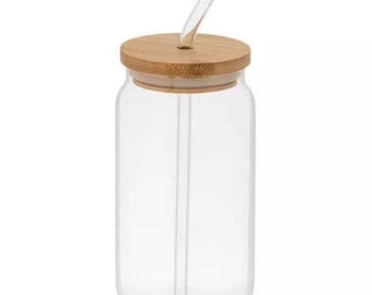 Custom Glass Cup 16oz
