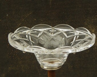 Vintage Clear Crystal Chandelier Parts Bobeches Prisms 14 Pieces Vintage Clear Crystal Chandelier Parts Bobeches Prisms 14 Pieces