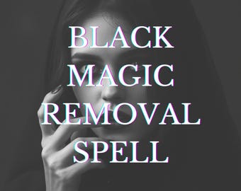 Black Magic Cleansing Ritual | Personalized Spell with Proof & Guidance, Custom Black Magic Removal Spell, Remove Curses and Hexes,Cleansing