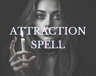 Custom Attraction Spell with Photo Proof &Personalized Guidance,Personalized Attraction Spell Ritual,Custom Ritual for Love,Confidence,Charm