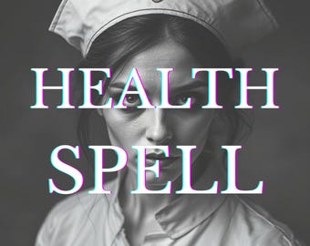 Custom Health Spell with Photo Proof & Personalized Guidance,Personalized Ritual for Wellness, Vitality, Custom Spell for Physical Wellness