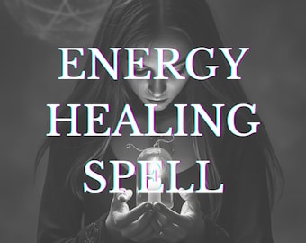 Custom Energy Healing Spell with PhotoProof & Personalized Guidance,healing ritual,renewal spell,custom energy alignment,balance and harmony