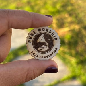 Wooden Pin  “2025 Convention”