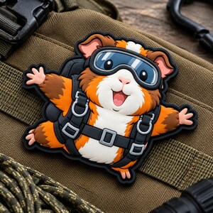 Custom PVC Patch | Personalized Rubber Logo Patch for Clubs, Mascot, Teams and Events | Velcro Backing, Bulk Available