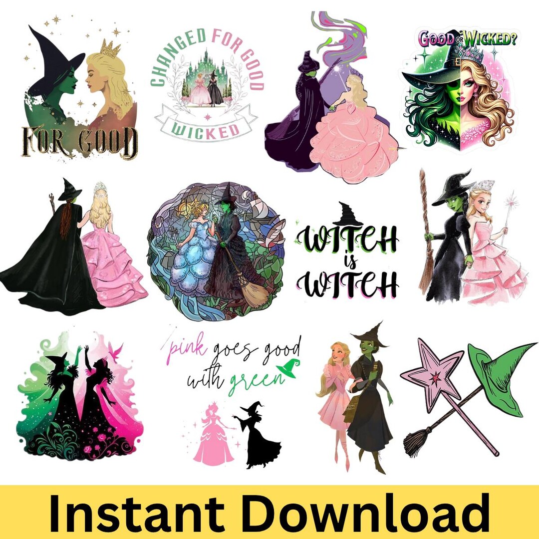 Wicked Svg File, Wicked Svg Files Bundle, Wicked Cut File, Wicked ...