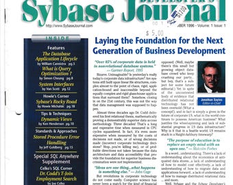 Developer's Sybase Journal