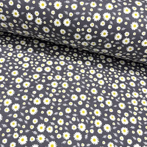 Tessuto in popeline di cotone Daisy Dream %100