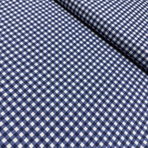 Mini Gingham Canvas Fabric by the Yard - Plaid - 70&quot; Wide (180 cm) - Home Textile, Bed Covers, Curtains, Accessories, Water Repellent